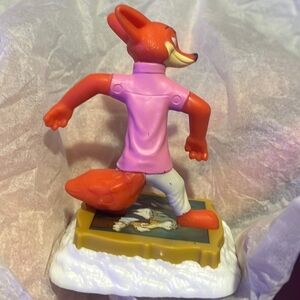 McDonald's Red and Pink Fox Action Figure